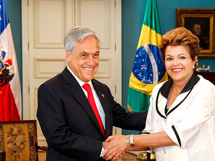 Dilma e Piñera voltam a discutir corredor interoceânico durante reunião de trabalho – Chile